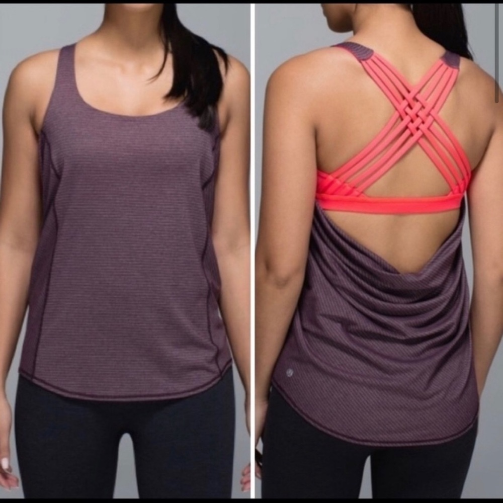 wild lulu lemon tank top